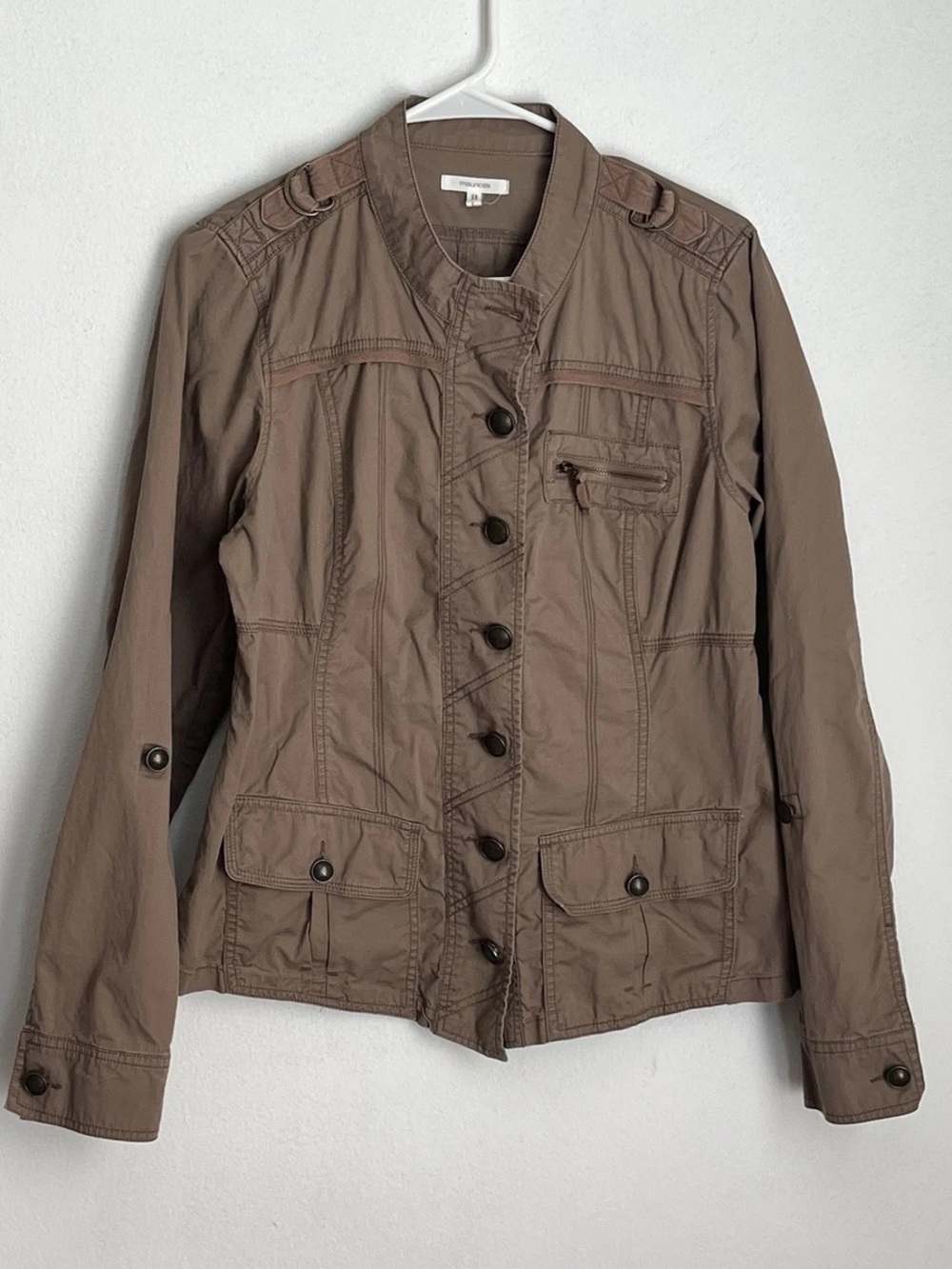 NWT Maurices Military Jacket
